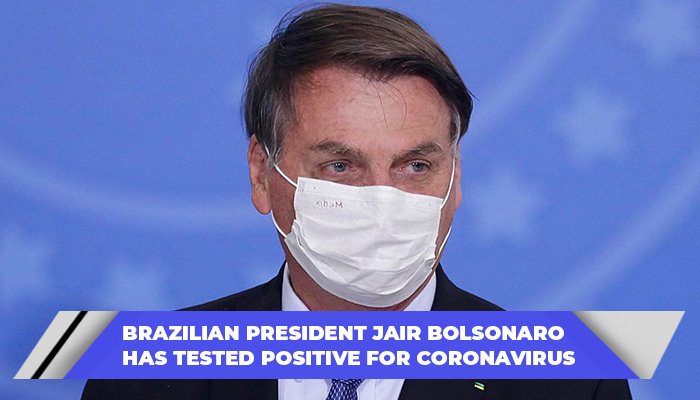 Brazilian President Jair Bolsonaro Has Tested Positive For Coronavirus